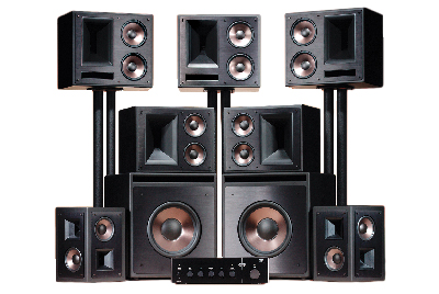 Klipsch venta de bocinas, subwoofer, amplificadores