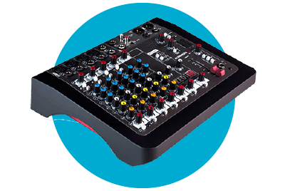 🏅 Venta e instalación de mezcladora para DJ Allen  Heath