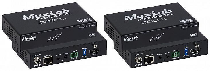 Muxlab 500459 kit extensor hdmi / rs232