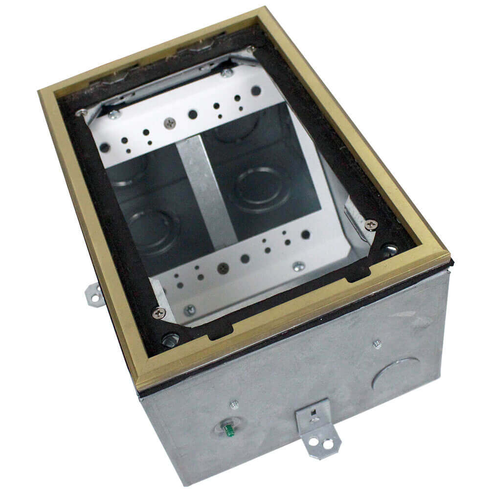 FSr fl-200-4 caja de piso para conexiones