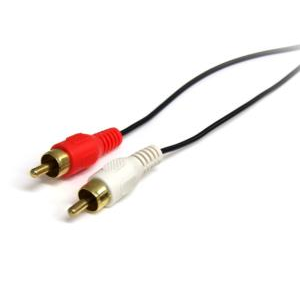 Startech mu6mmrca cable de 1.8M de audio estéreo - 3.5mm macho