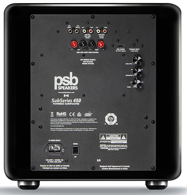 Sub Series 450 Psb subseries 450 subwoofer activo de 12 pulgadas de 400 watts