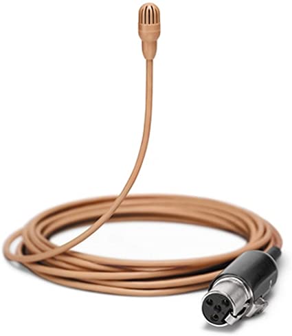 Shure general Shure tl46-Mtqg micrófono lavalier disponible en color: negro, cacao, bronceado y blanco