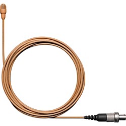 Shure general Shure tl47-Lemo micrófono lavalier subminiatura disponible en color negro, cacao y bronceado