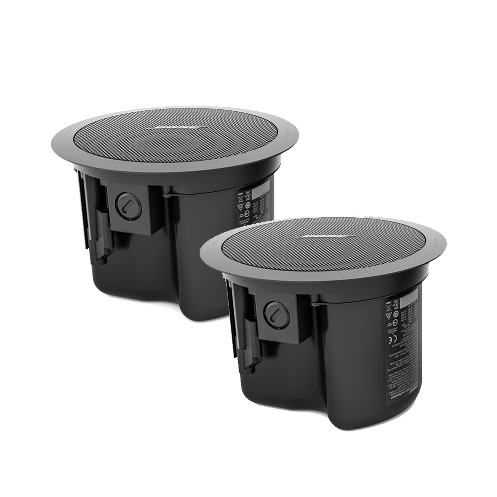 Bose fs2cbl par de altavoces de techo 2.25 pulgadas negro