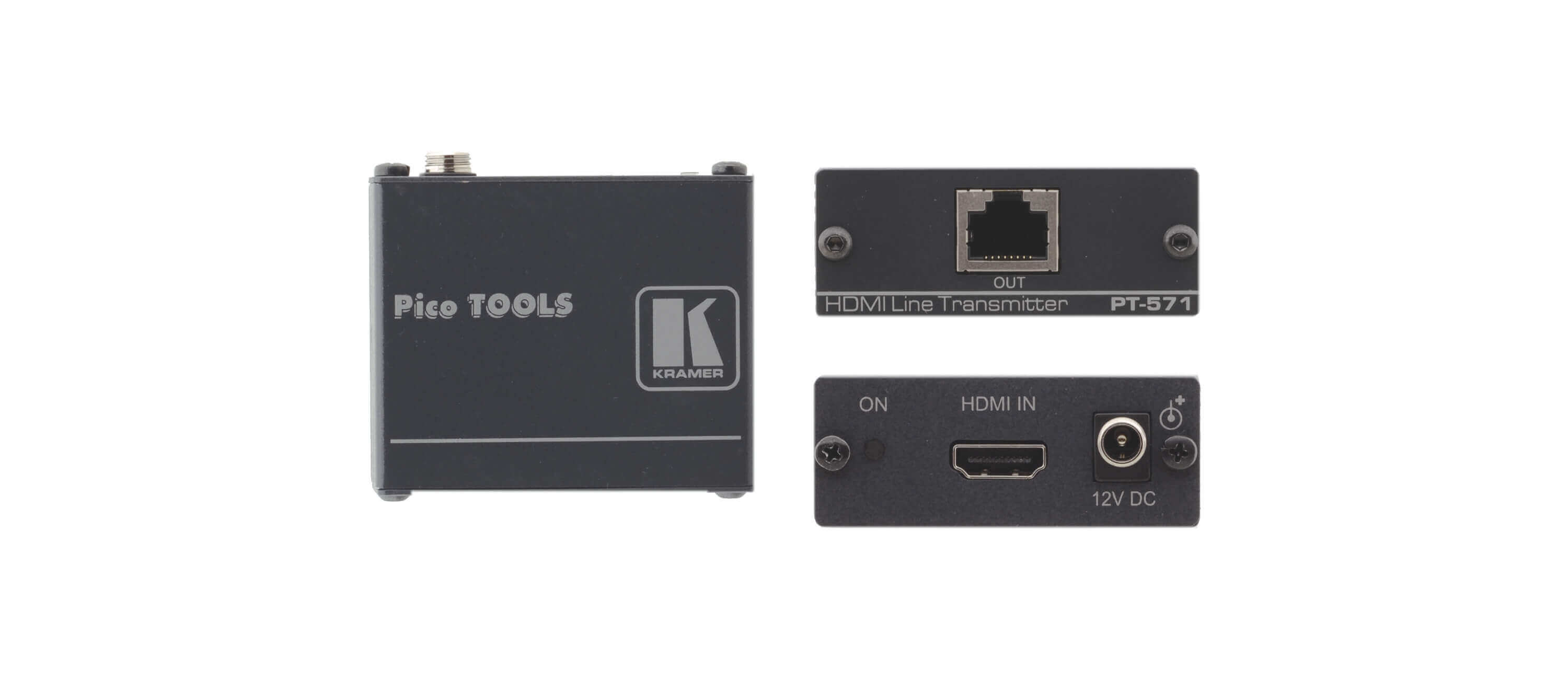 Kramer pt-571 transmisor extender hdmi por cat5 o cat 6 hasta 90 metros