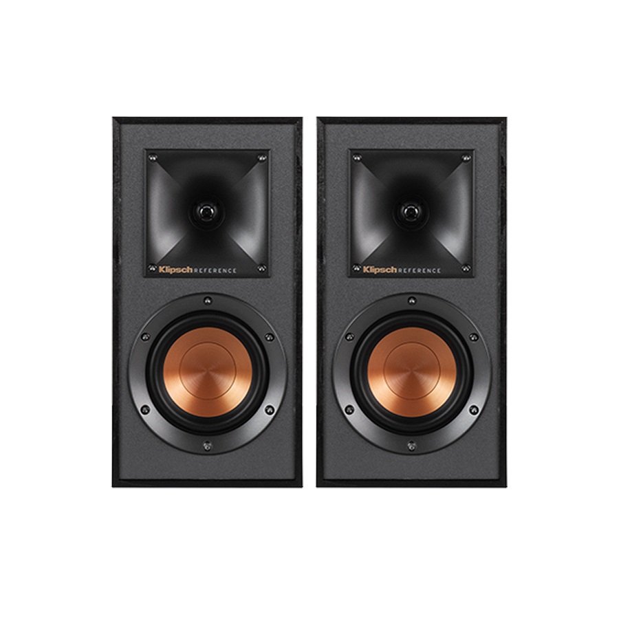 Klipsch R-41m Altavoz De Estantería Para El Hogar De 4 Pulgadas Y 200w (par)