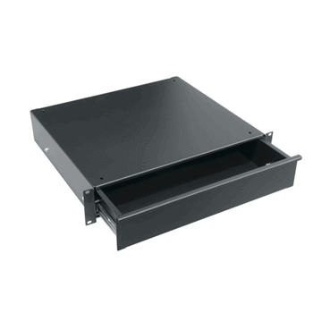 Middle Atlantic Ud2 Cajón Para Rack De 2 Ur En Color Negro