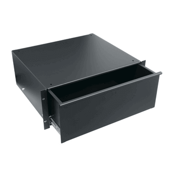 Middle Atlantic Ud4 Cajón Para Rack De 2 Ur En Color Negro