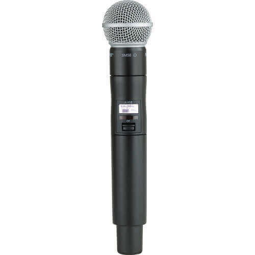 Shure Ulxd2/sm58 Transmisor De Micrófono Inalámbrico De Mano Digital Con Cápsula Sm58