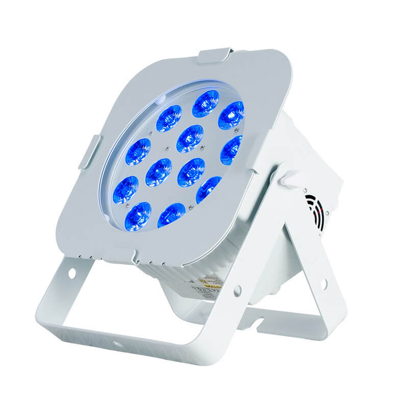 Adj 12px hex pearl luminaria tipo par con 12 leds de 12w rgbaw+ uv