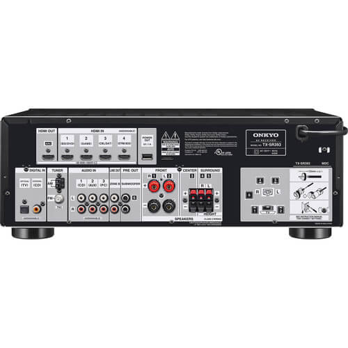 Onkyo tx-Sr393 receptor a/v de 5.2 canales con bluetooth