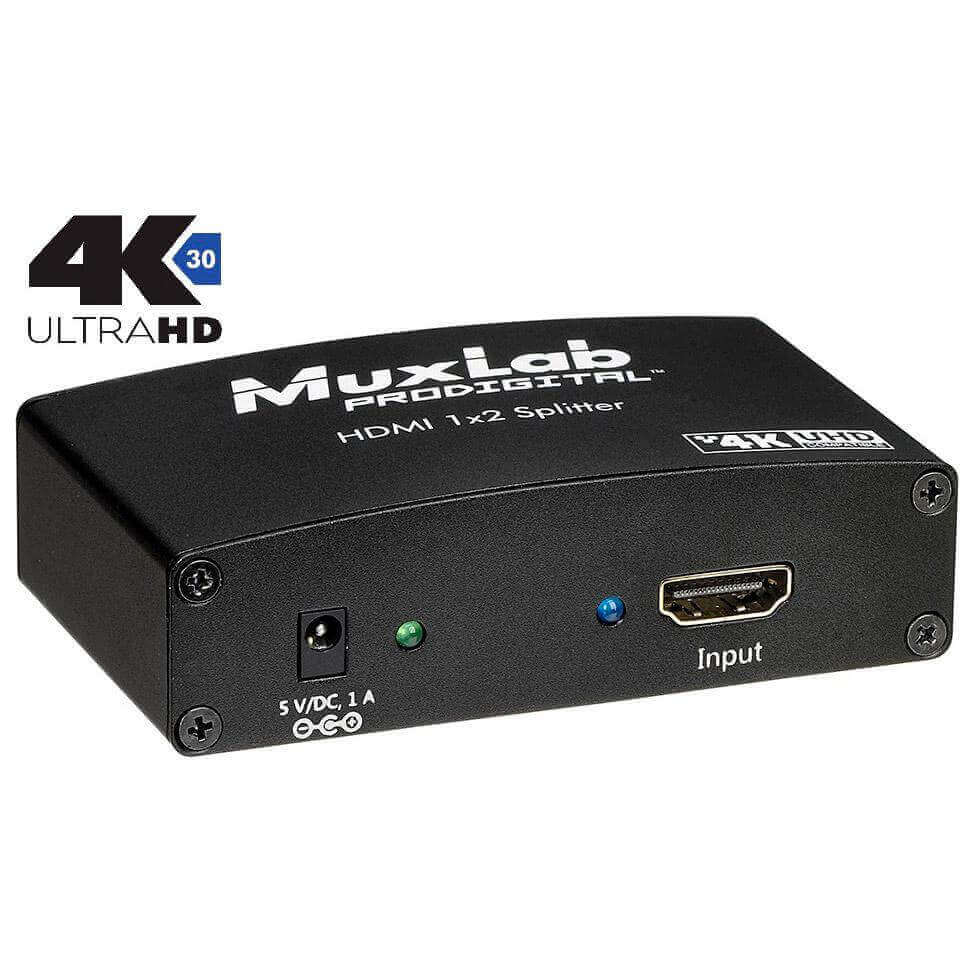 Muxlab 500423 adaptador de audio/vídeo de dvi a hdmi