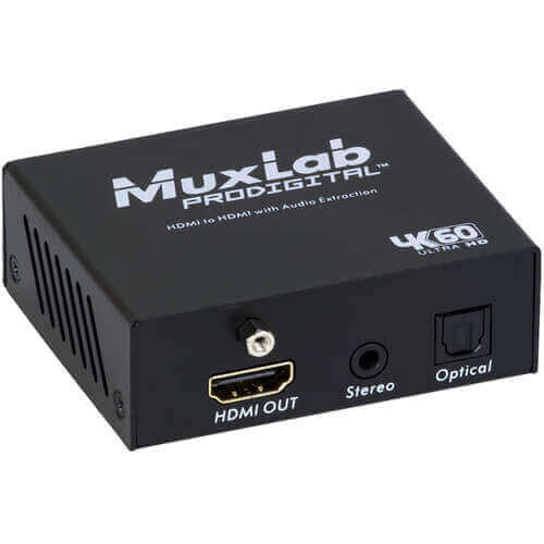 Muxlab 500436 extender con extracción de audio