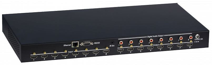 Muxlab 500443 commutador de matriz hdmi 8X8