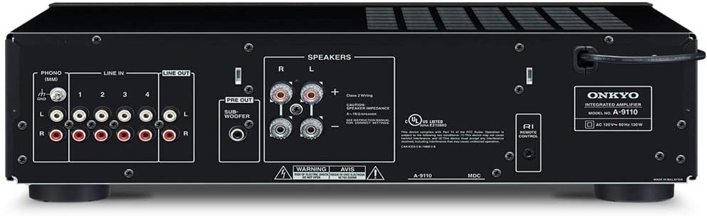 Onkyo a-9110 amplificador integrado estéreo de 2 canales