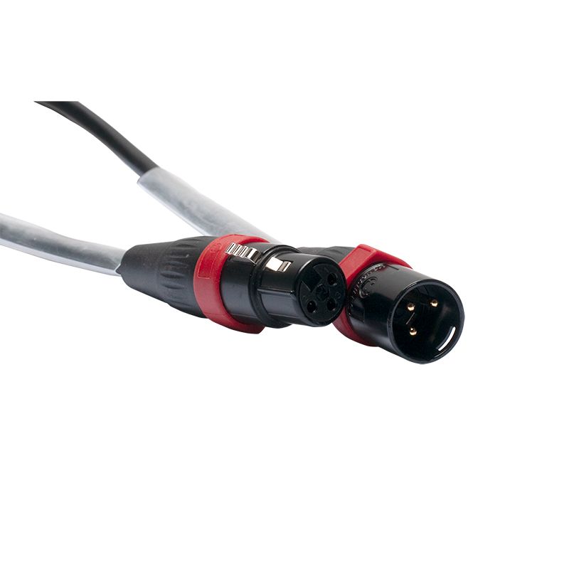 Adj ac3pdmx5pro cable dmx pro series de 1.5m de 3 pin