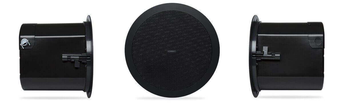 Qsc ad-C6t-Bk bocina a plafón de 6.5 pulgadas de 60w