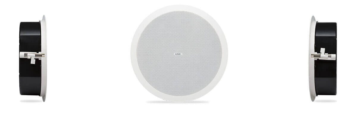Qsc ad-C6t-Lp bocina a plafón de 6.5 pulgadas de 60w