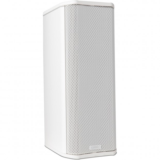Qsc ad-S402t-Wh altavoz de montaje en superficie de columna de 2.5 pulgadas de 120w