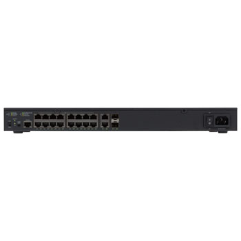 Luxul ams-1816p switch administrado gigabit poe + l2 / l3 de la serie av de 18 puertos