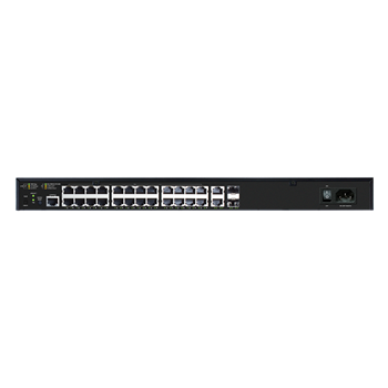 Luxul ams-2624p switch administrado gigabit l2 / l3 de 26 puertos