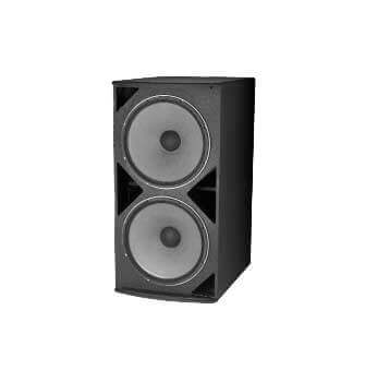 Jbl asb4128 subwoofer dual de 2x18 pulgadas de 600 watts