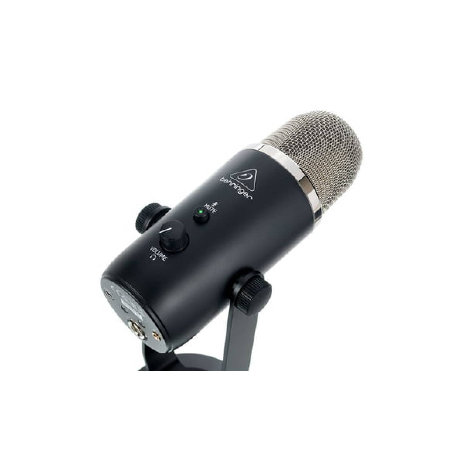 Behringer bigfoot micrófono de condensador de estudio usb todo en uno