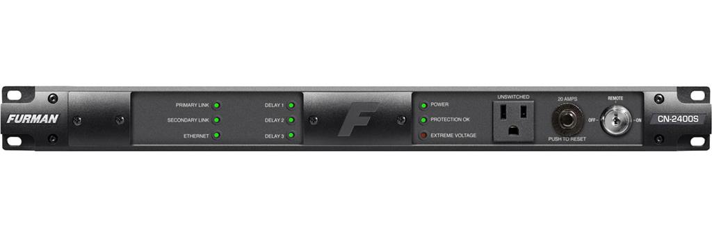 FURman cn-2400s acondicionador de potencia de secuenciación inteligente 20a