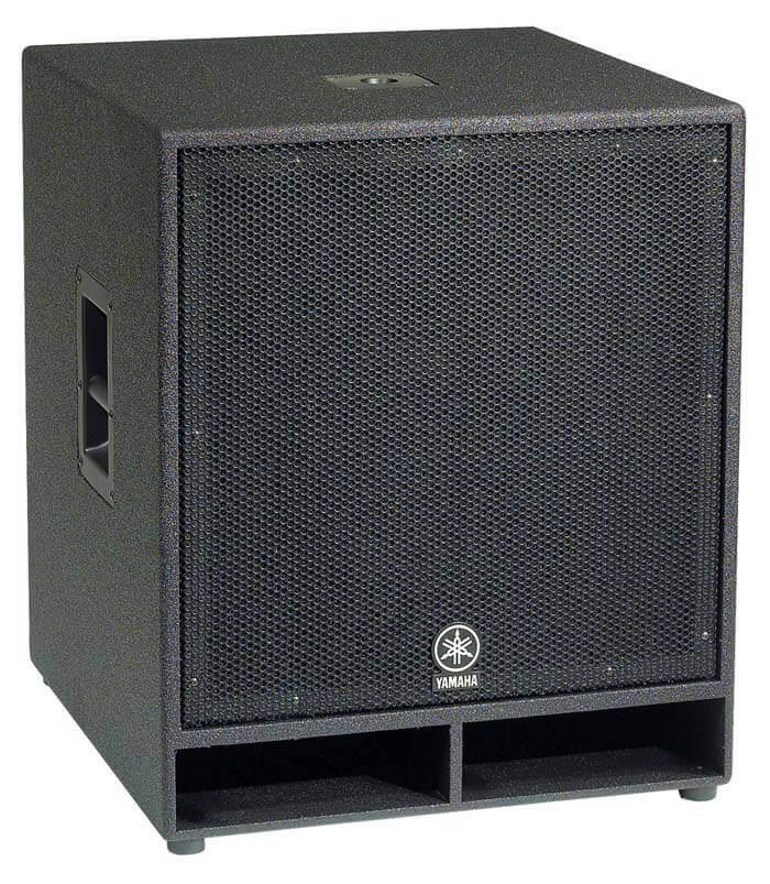 Yamaha cw-118V subwoofer para piso de 18 pulgadas pasivo máximo1200 watts.