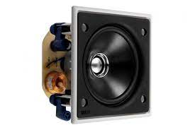 Kef ci100qs altavoz cuadrado a techo de 4 pulgadas y 50w