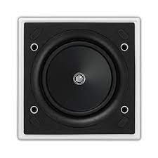 Kef ci130.2cs altavoz cuadrado a techo de 5.25 pulgadas y 80w
