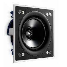 Kef ci160qs altavoz cuadrado a techo de 6.5 pulgadas y 125w