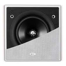 Kef ci160qs altavoz cuadrado a techo de 6.5 pulgadas y 125w