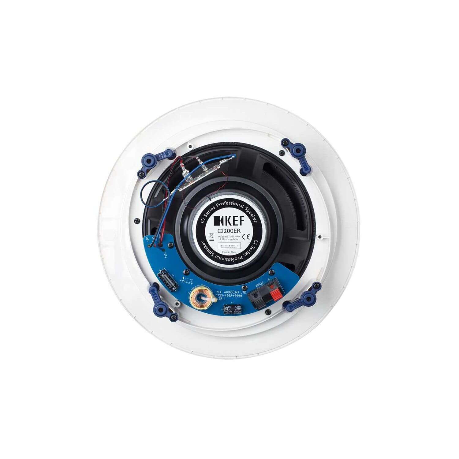 Kef ci200er altavoz de techo ultra delgado de 8 pulgadas y 125w  (par)