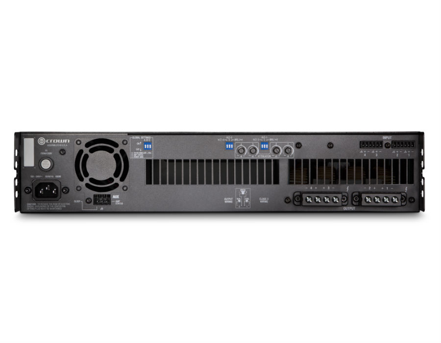 Crown dci 4|300 amplificador de potencia analógico de cuatro canales