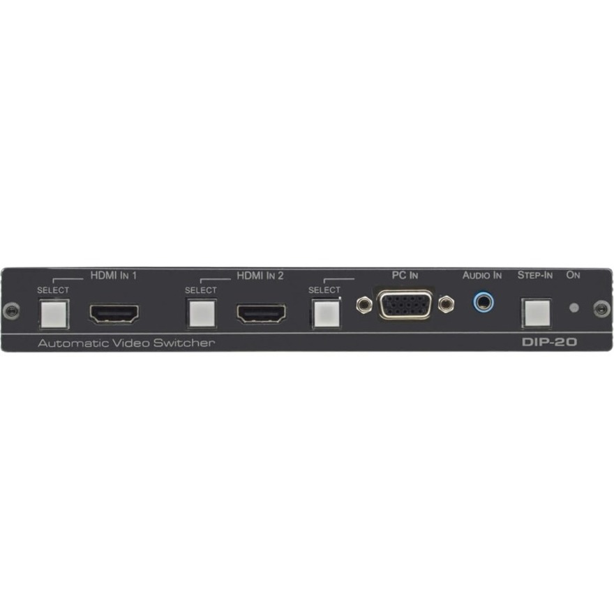 Kramer dip-20 auto switcher / transmisor a través de poe, 4k60 4: 2: 0 hdmi y vga
