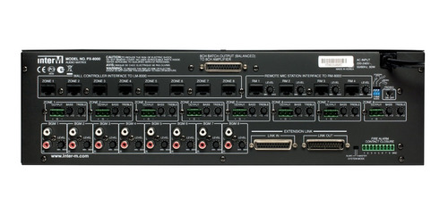 Inter m px-8000 sistema de matriz de audio 8X8