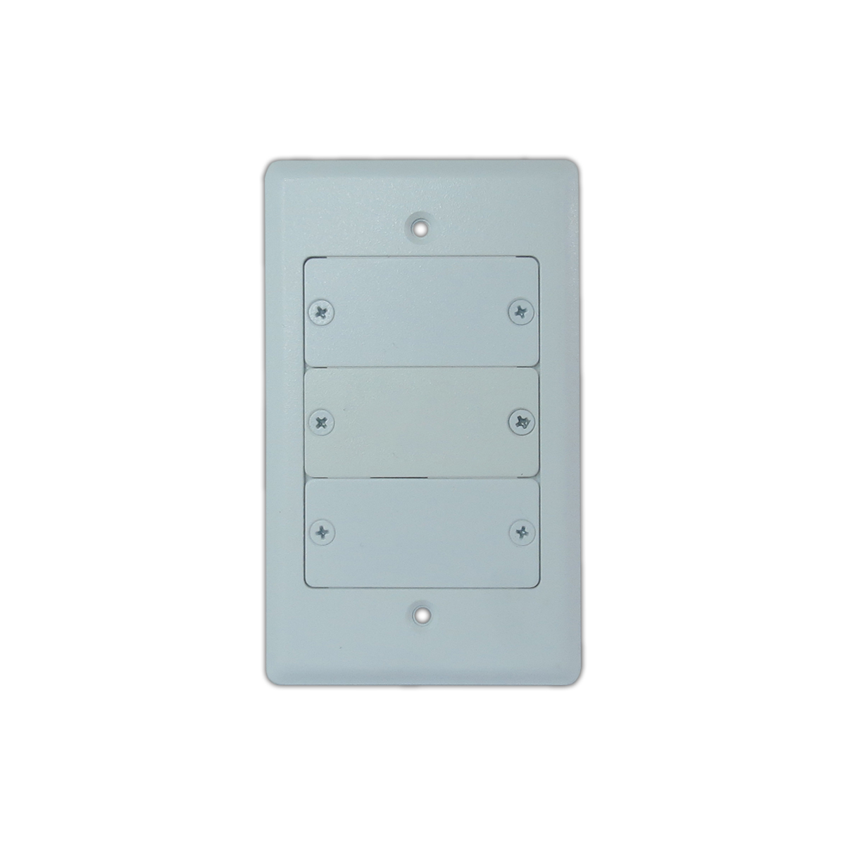 Kramer frame-1g/us(w) marco para placa de inserción hdmi a pared blanco