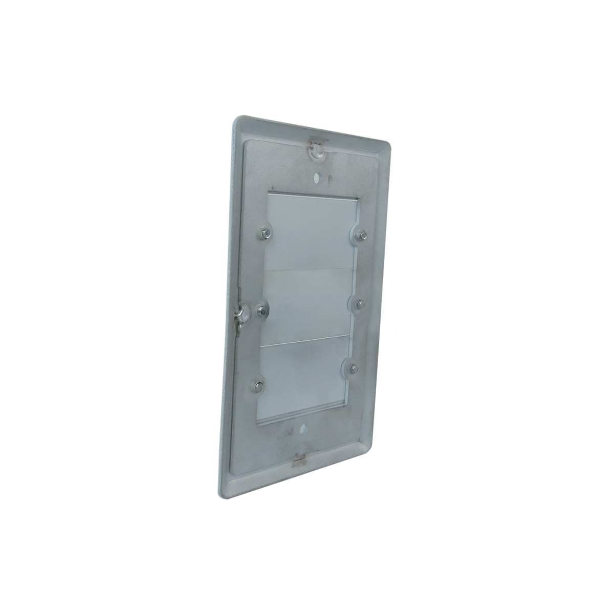 Kramer frame-1g/us(w) marco para placa de inserción hdmi a pared blanco