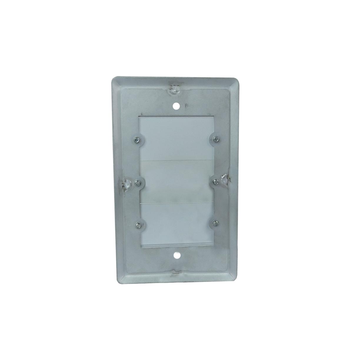 Kramer frame-1g/us(w) marco para placa de inserción hdmi a pared blanco