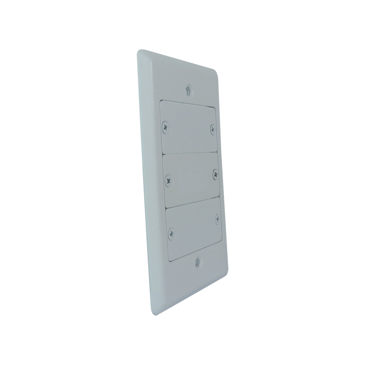 Kramer frame-1g/us(w) marco para placa de inserción hdmi a pared blanco