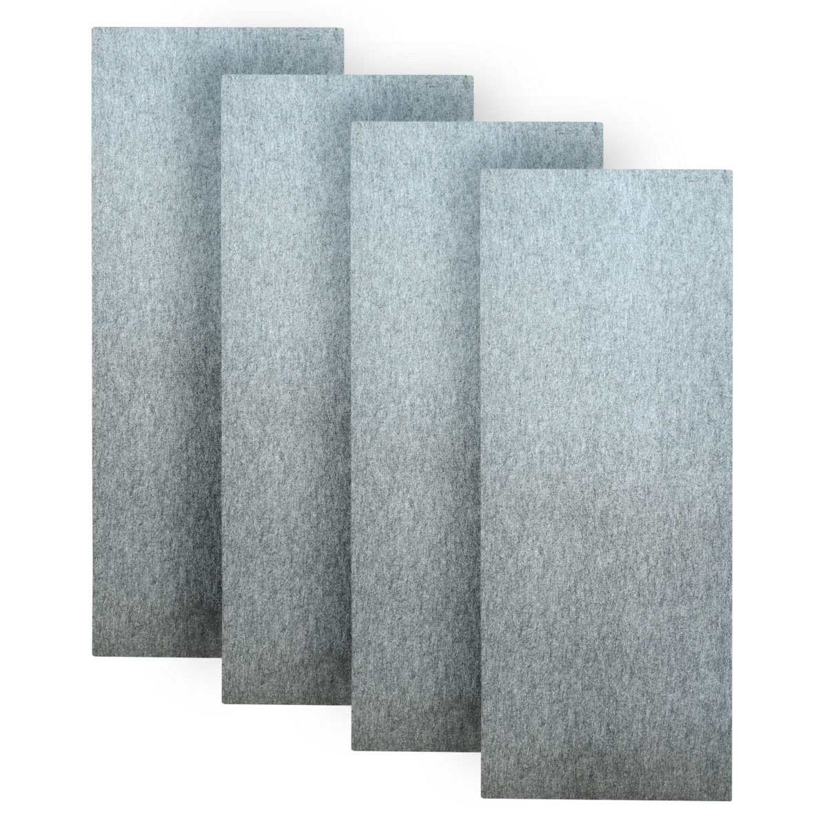 Professional acoustic panel eal2-Lxt4 espuma absorbente de sonido lisa kit 4 pzas 1mx60cmx5cm