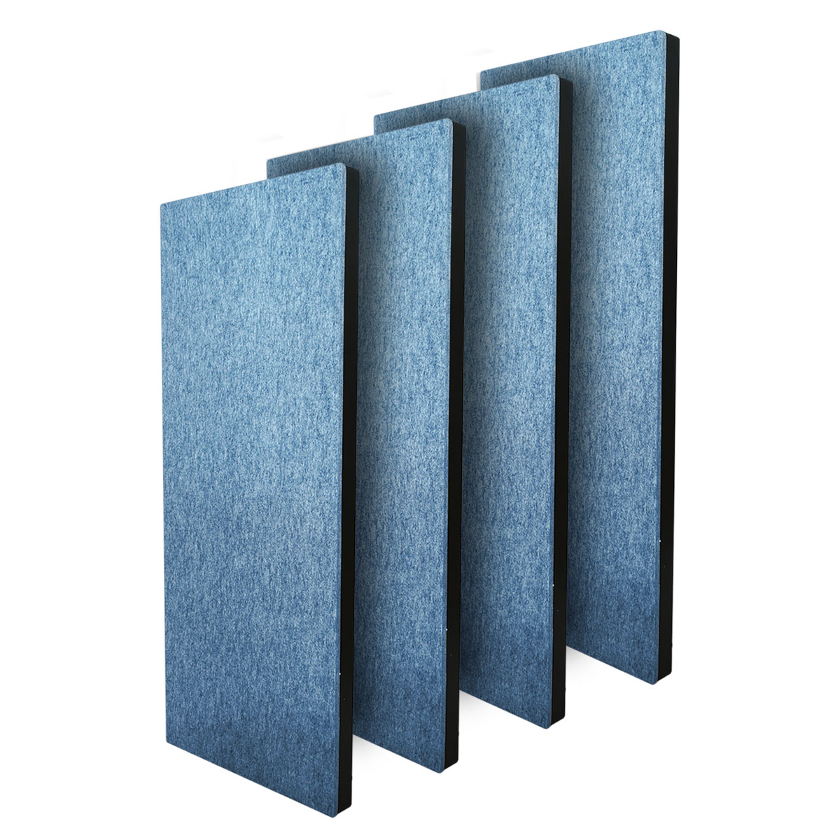 Professional acoustic panel eal4-Lxt4 espuma acústica absorbente lisa sala tv paq 4 pza 1mx60x10cm