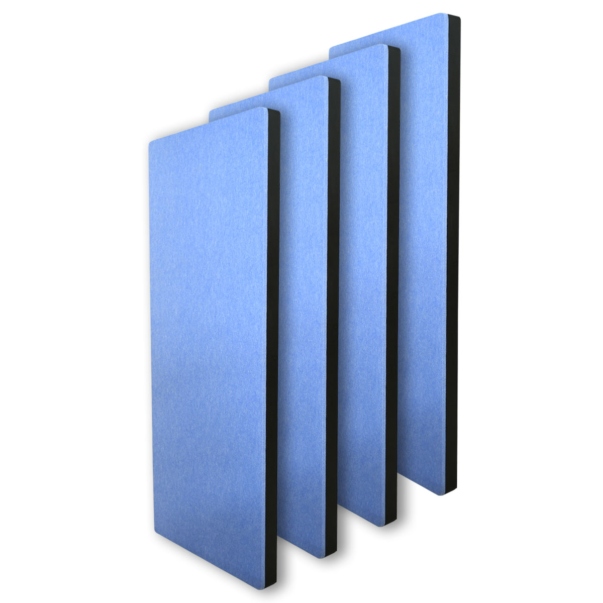 Professional acoustic panel eal4-Lxt4 espuma acústica absorbente lisa sala tv paq 4 pza 1mx60x10cm