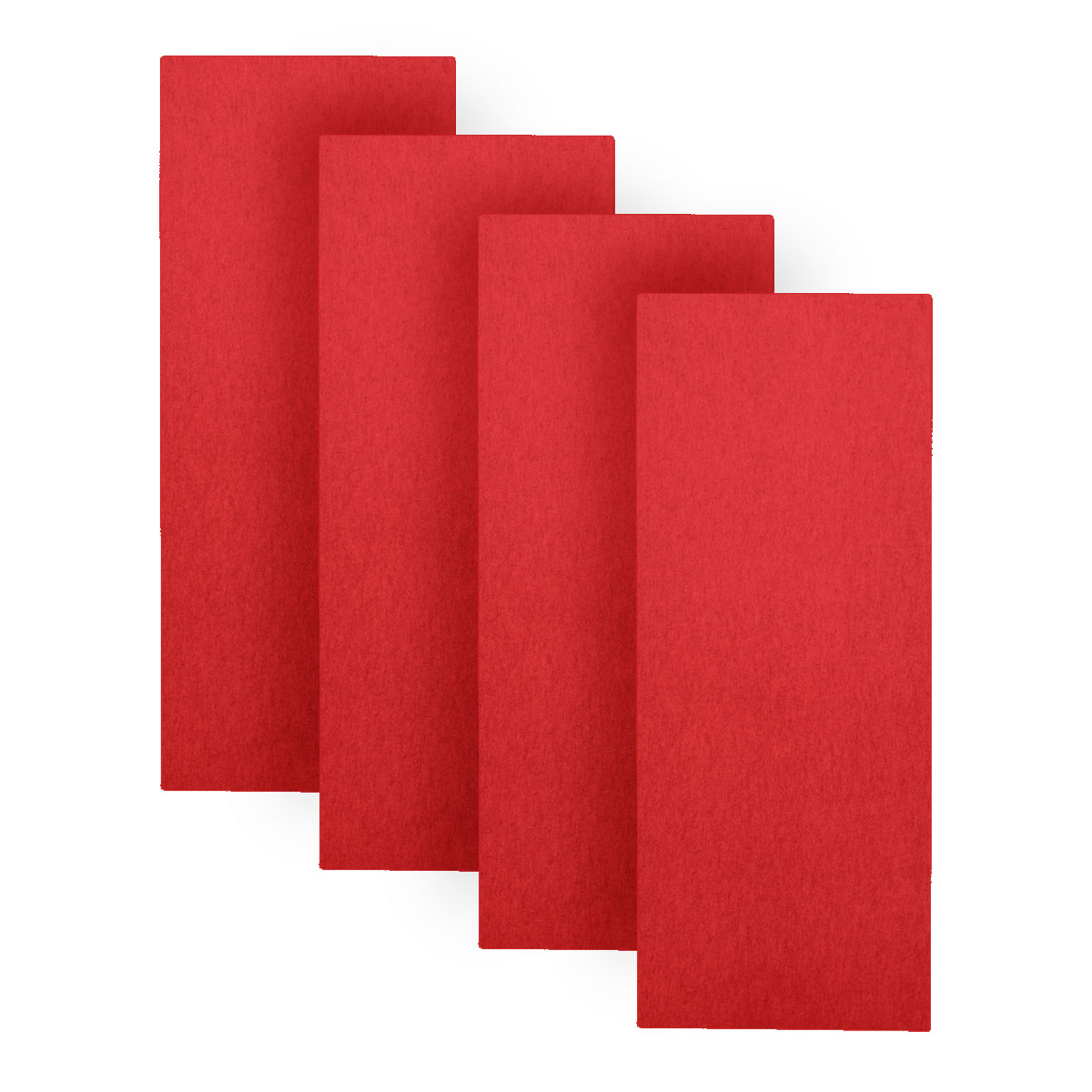 Professional acoustic panel eal2-Lxt4 espuma absorbente de sonido lisa kit 4 pzas 1mx60cmx5cm