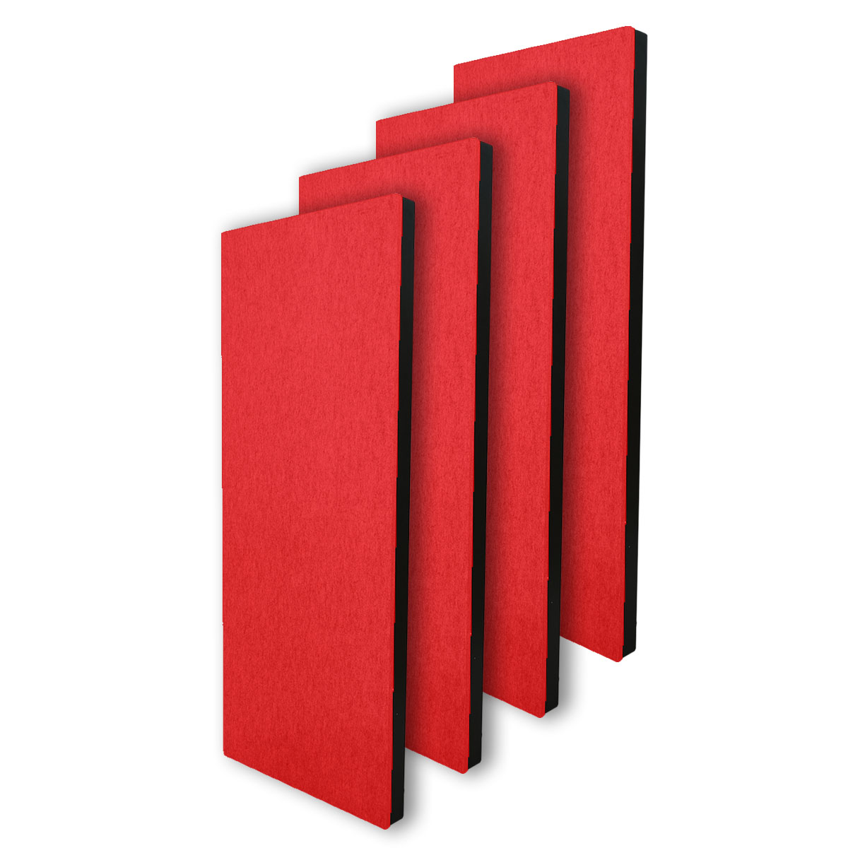 Professional acoustic panel eal2-Lxt4 espuma absorbente de sonido lisa kit 4 pzas 1mx60cmx5cm