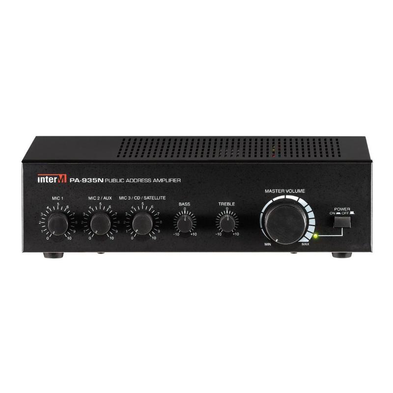 Inter m pa-935n mezclador amplificador 35w