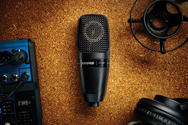Shure general Shure pga27-Lc micrófono de condensador cardioide sin cable