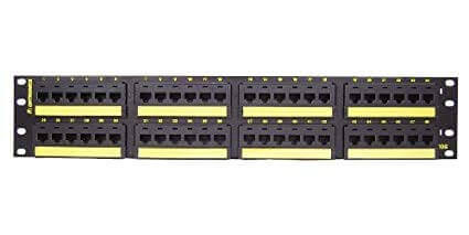 Ortronics phd6au48 patch panel cat6a de 48 puertos de 2ur